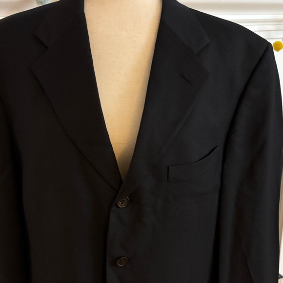 GIVENCHY Vintage Monsieur by Givenchy Suit Jacket Blazer Size 42 R Worsted Wool